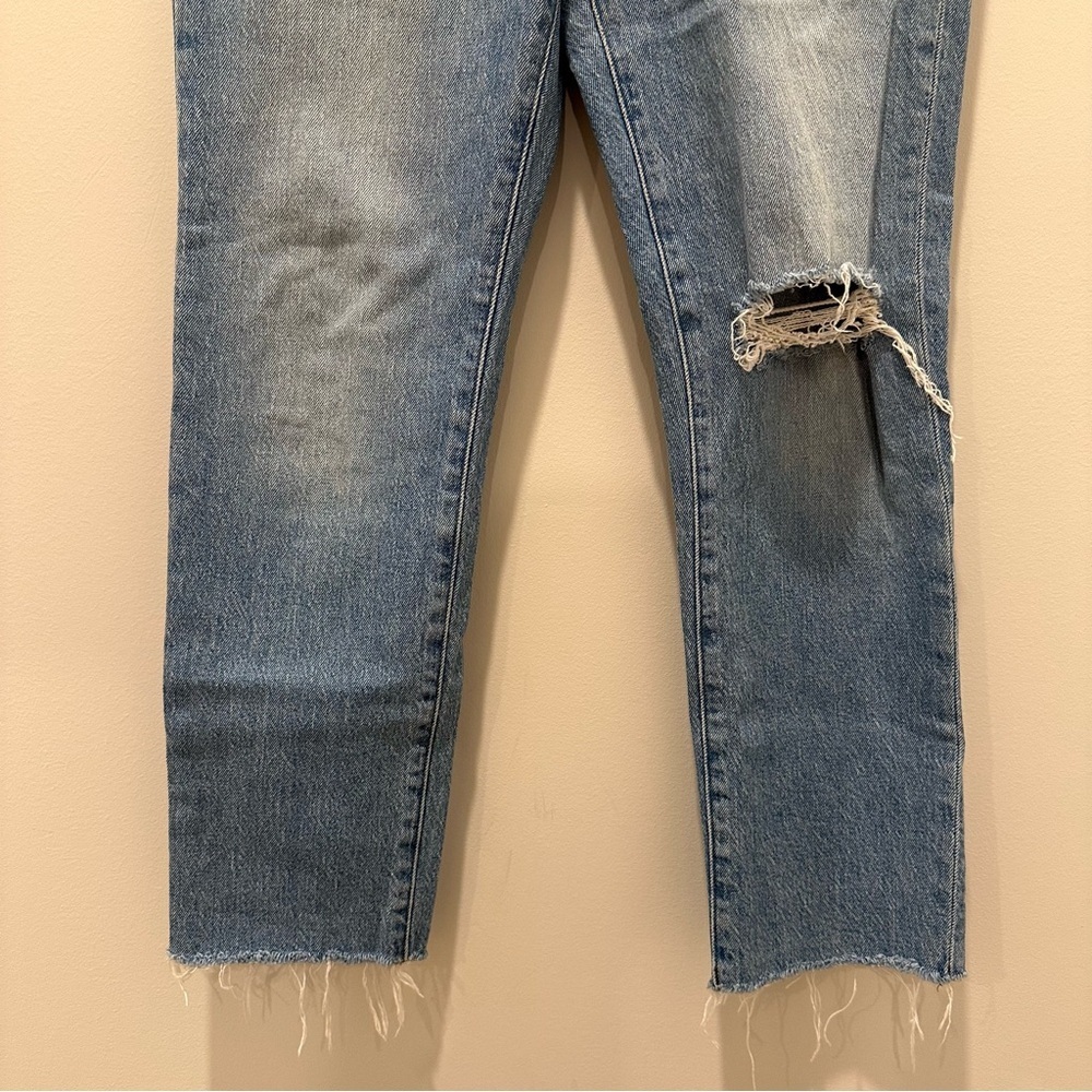 Madewell The Perfect Vintage Jean Size 26 Blue Womens Denim High Rise Wide Leg - Picture 4 of 13